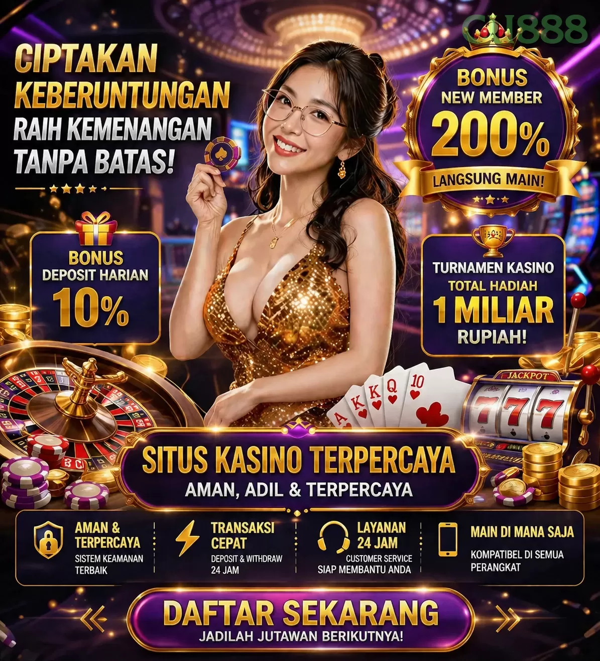 Berbagai Jenis Permainan yang Tersedia di cu888